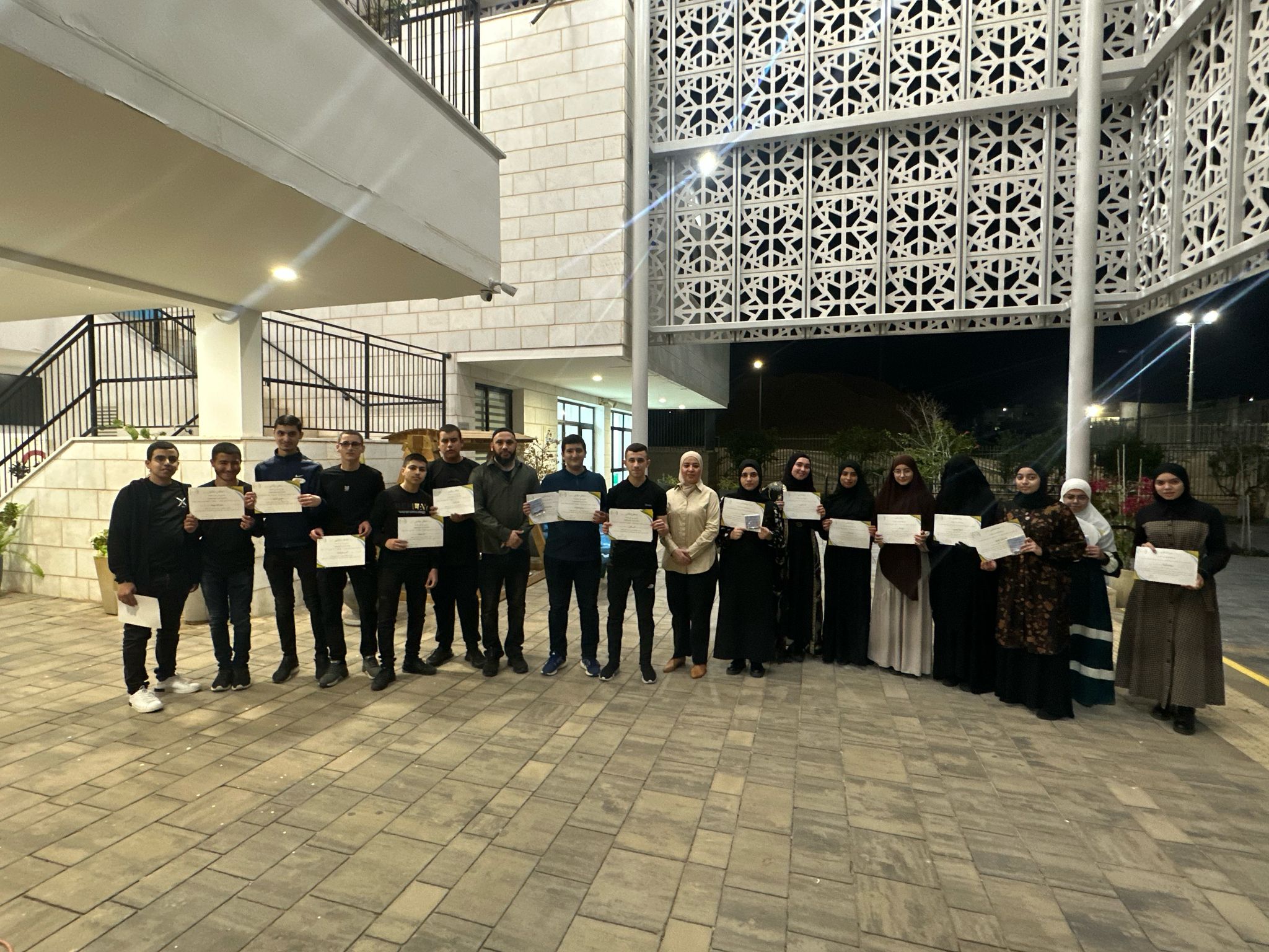 مأدبة إفطار رمضان في نهضة الرازي الشاملة في جلجولية